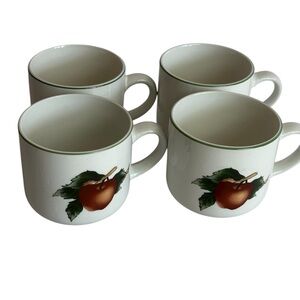 VTG Cades Cove Collection by Citation Coffee Mug, ceramic w/Apple Cherry motif